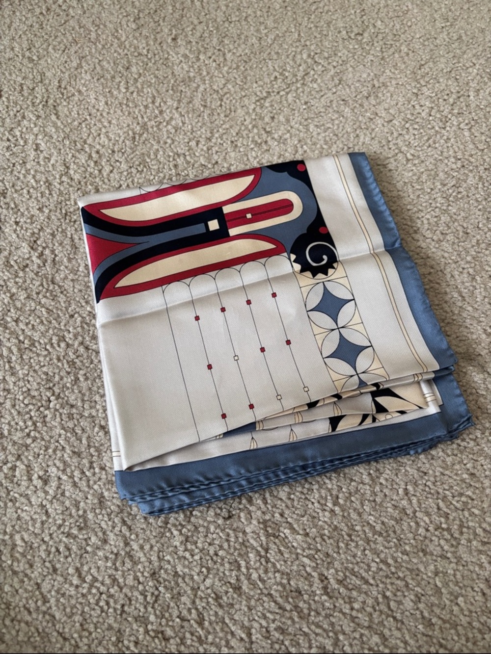 Ginnie Johansen 100% silk scarf